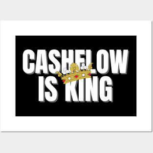 Cashflow is King Posters and Art